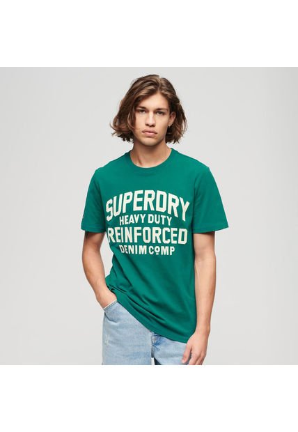 Superdry Camiseta Manga Corta Para Hombre Athletic Script Graphic Tee Superdry