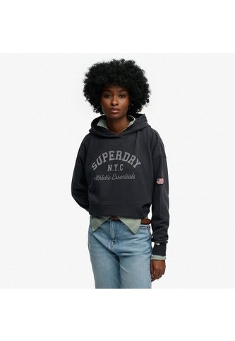 Superdry Buzo Cerrado Para Mujer Athletic Essentials Relax Hood Superdry Superdry