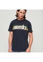 Superdry Camiseta Para Hombre Terrain Striped Logo Superdry de Superdry