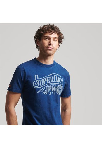 Superdry Camiseta Para Hombre Vintage Indigo Superdry Superdry