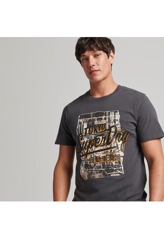 Superdry Camiseta Para Hombre Vintage Photographic Tee Superdry Superdry
