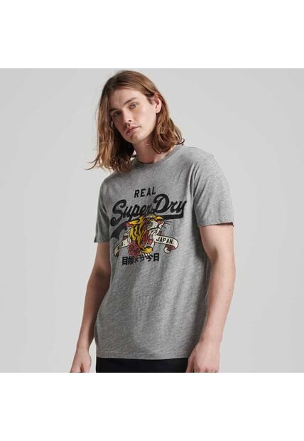 Superdry Camiseta Para Hombre Vintage Narrative Superdry