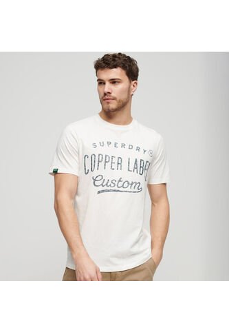 Superdry Camiseta Para Hombre Copper Label Workwear Tee Superdry Superdry