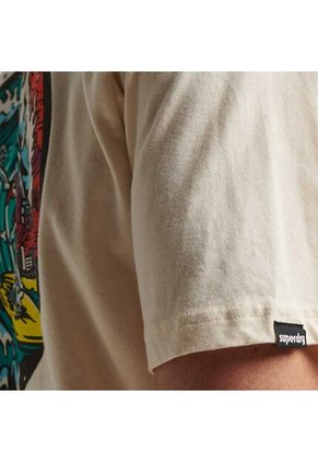 Superdry Camiseta Manga Corta Para Hombre Vintage Creatures Tee Superdry