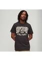 Superdry Camiseta Para Hombre Blackout Rock Graphic Superdry de Superdry