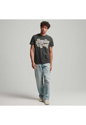 Superdry Camiseta Para Hombre Stay Lucky Graphic Superdry