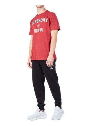 Superdry Camiseta Manga Corta Para Hombre Vintage Corp Logo Marl Superdry