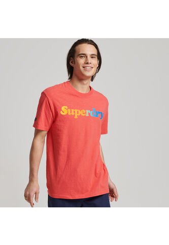 Superdry Camiseta Para Hombre Vintage Cali Stripe Tee Superdry Superdry