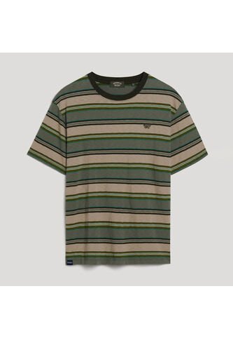 Superdry Camiseta Manga Corta Para Hombre Relaxed Fit Stripe Superdry Superdry