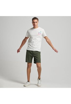 Superdry Camiseta Para Hombre Vintage Travel Sticker Tee Mw Superdry