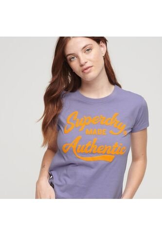 Superdry Camiseta Manga Corta Graphic Para Mujer Archive Neon Superdry Superdry