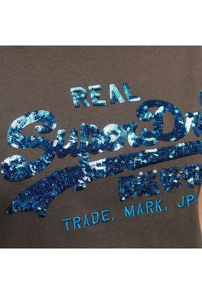 Superdry Camiseta Manga Corta Para Mujer Embellish Superdry