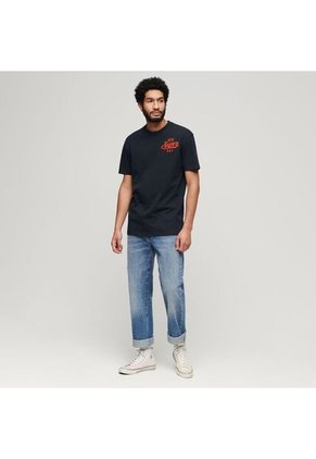 Superdry Camiseta Para Hombre Emb Superstate Ath Logo Tee Superdry