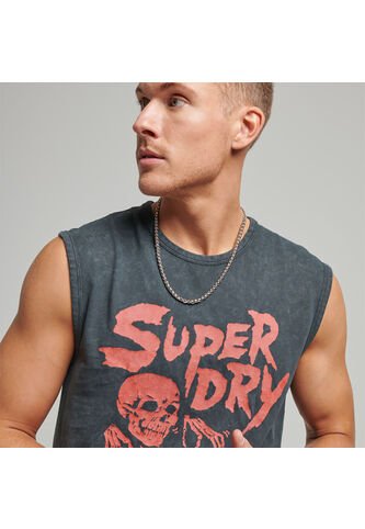 Superdry Camiseta Manga Sisa Para Hombre Vintage Flyer Superdry Superdry