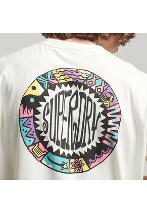 Superdry Camiseta Para Hombre Vintage Tribal Surf Superdry