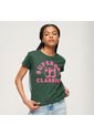 Superdry Camiseta Manga Corta Graphic Para Mujer Archive Neon Superdry de Superdry
