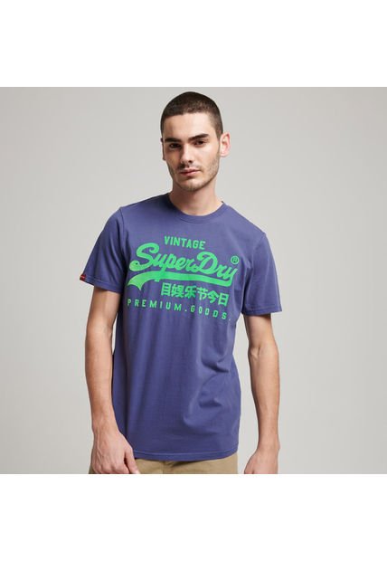 Superdry Camiseta Para Hombre Vintage Neon Superdry