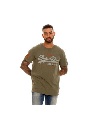 Superdry Camiseta Manga Corta Para Hombre Vintage Vl Classic Superdry Superdry