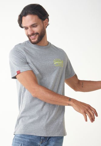 Camiseta Gris Superdry Superdry