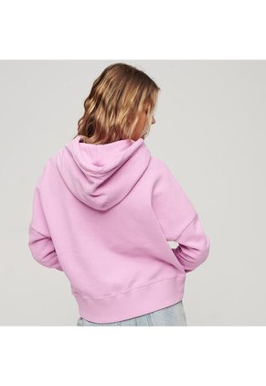 Superdry Buzo Cerrado Para Mujer Sportswear Boxy Hood Superdry