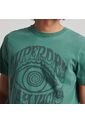 Superdry Camiseta Manga Corta Para Hombre Vintage Psych Rock Script Superdry de Superdry