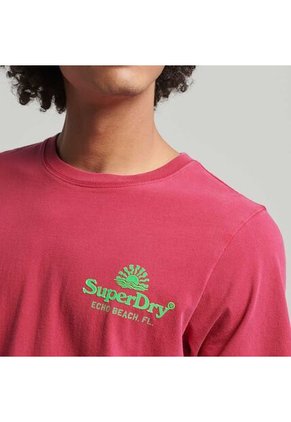 Superdry Camiseta Para Hombre Vintage Venue Neon Superdry