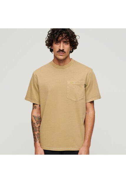 Superdry Camiseta Para Hombre Contrast Stitch Pocketsuperdry