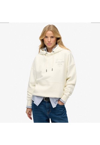 Superdry Buzo Cerrado Para Mujer Luxe Casual Relaxed Hood Superdry Superdry