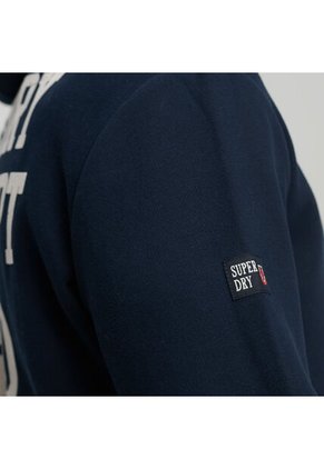 Superdry Buzo Cerrado Para Hombre Athletic Script Flock Hood Superdry