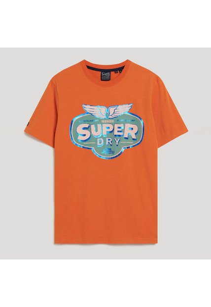 Superdry Camiseta Manga Corta Para Hombre Gasoline Workwear Tee Superdry