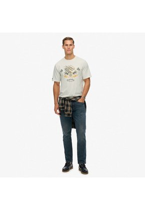 Superdry Camiseta Manga Corta Para Hombre Campaign Souvenir Loose Tee Superdry
