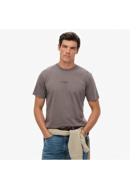 Superdry Camiseta Manga Corta Para Hombre Micro Logo Superdry