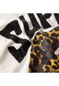 Superdry Camiseta Manga Corta Para Mujer Lo-Fi Punk Poster Relaxed Tee Superdry de Superdry