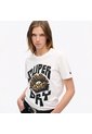 Superdry Camiseta Manga Corta Para Mujer Lo-Fi Punk Poster Relaxed Tee Superdry de Superdry