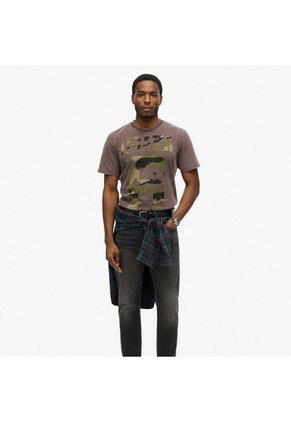 Superdry Camiseta Manga Corta Para Hombre Osaka Loose Tee Superdry