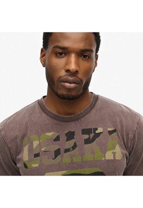 Superdry Camiseta Manga Corta Para Hombre Osaka Loose Tee Superdry