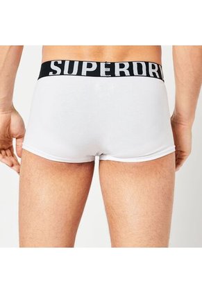 Superdry Boxer Para Hombre Trunk Dual Logo Double Pack Superdry