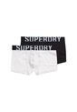 Superdry Boxer Para Hombre Trunk Dual Logo Double Pack Superdry de Superdry