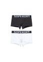 Superdry Boxer Para Hombre Trunk Dual Logo Double Pack Superdry de Superdry