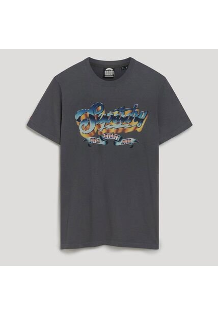 Superdry Camiseta Manga Corta Para Hombre Rock Graphic Band Tee Superdry