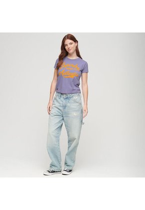 Superdry Camiseta Manga Corta Graphic Para Mujer Archive Neon Superdry