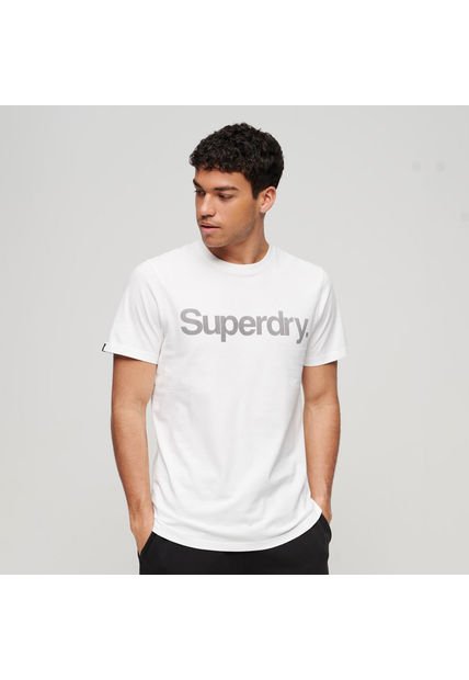 Superdry Camiseta Para Hombre Core City Loose Tee Superdry