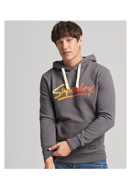 Superdry Buzo Cerrado Para Hombre Vintage Downtown Script Superdry