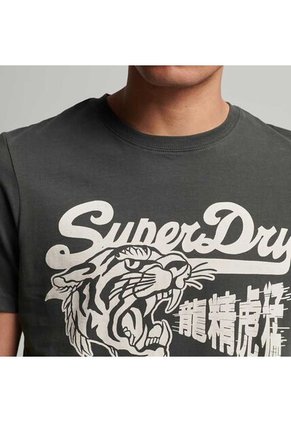 Superdry Camiseta Para Hombre Stay Lucky Graphic Superdry