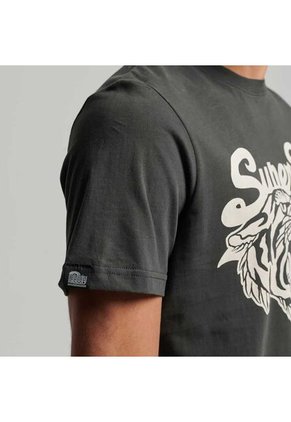 Superdry Camiseta Para Hombre Stay Lucky Graphic Superdry