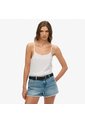 Superdry Camiseta Manga Corta Para Mujer Studios Strappy Vest Superdry de Superdry