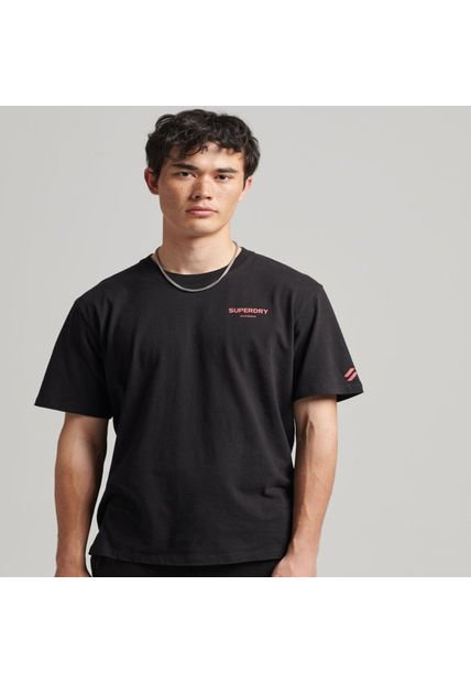 Superdry Camiseta Para Hombre Code Core Sport Tee Superdry