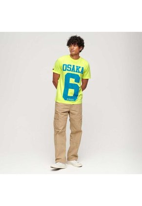 Superdry Camiseta Manga Corta Para Hombre Osaka Neon Graphic Superdry