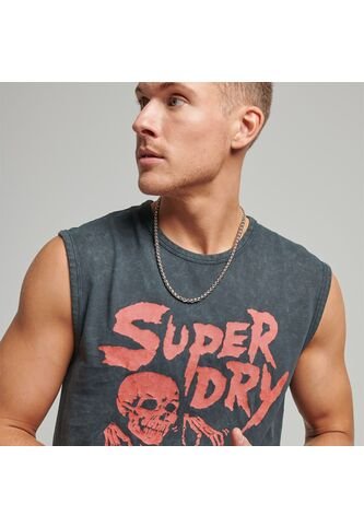 Superdry Camiseta Manga Sisa Para Hombre Vintage Flyer Superdry Superdry