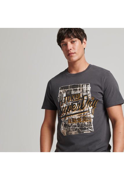 Superdry Camiseta Para Hombre Vintage Photographic Tee Superdry